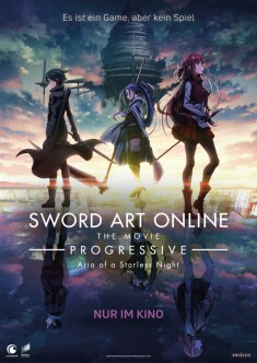 Filmplakat ANIME NIGHT Sword Art Online the Movie -Progressive- Aria of a Starless Night